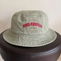 AVIREX バケットハット カーキ