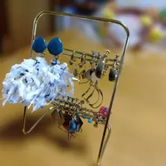 イヤリング　まとめ売り　9点　スタンド付き