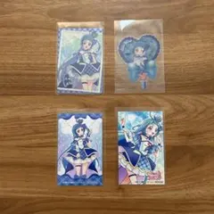 キミプリ キュアウインク キラキラカードグミ うちわ型クリアカード ミニフォト