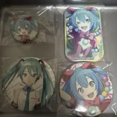 プロセカ 初音ミク バッジ 4個セット