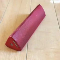 【美品】ELECOM ワイヤレススピーカー 本体 レッドBluetoothのサムネイル