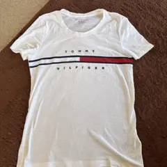 TOMMY HILFIGER リラックスフィット Tシャツ XS ホワイト