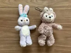 ステラルーとシェリーメイのぬいぐるみキーホルダー