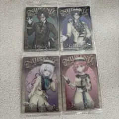 にじさんじウエハース 4枚まとめ売り