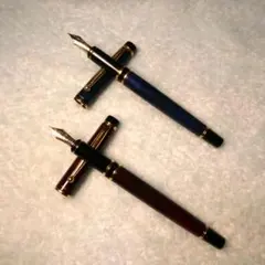PILOT パイロット 万年筆 マーブルグリーン 14K 585 FM - メルカリ