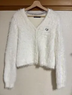 FRED PERRY x Ray BEAMS/別注 シャギーカー ディガン