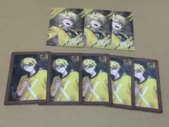 カラフルピーチ トレーディングカード 5周年 展示会 たっつん 8枚