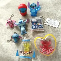 希少✨ ディズニー　シャカシャカ バルーン　キーホルダー 平成レトロ スティッチ