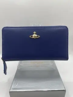 新品未使用 Vivienne Westwood 長財布 ブルー 955VW306