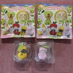 シルバニアファミリー￼ドキドキコレクション赤ちゃんフルーツパーティー2点