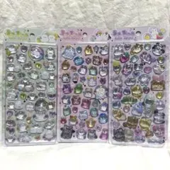 【廃盤品】【正規品】うるちゅるポップシール　アニマル　オバケーヌ　シマエナガ