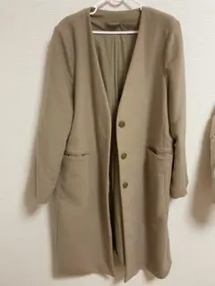 GU ノーカラーコート