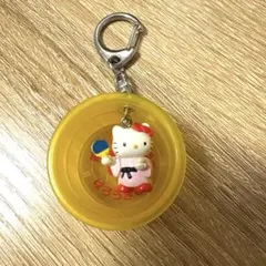 ハローキティ 温泉ピンポンクラブ キーホルダー　レトロ　サウナのサムネイル