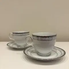 ノリタケ　ティーカップ・ソーサーセット　2脚セット
