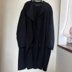 UNIQLO ジルサンダー　カシミヤ　ノーカラーコート　オーバーサイズ
