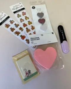 ステーショナリーセット※シール、付箋、ペン