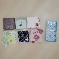 中古 タオルハンカチ まとめ売り 7枚