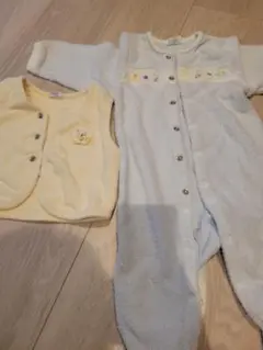 BabygroFamilia ロンパースとカーディガンセット 70~85cm