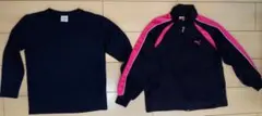 PUMAプーマジャージ上&イグニオ長袖Tシャツセット
