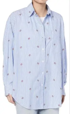 TOMMY HILFIGER トミー ストライプ シャツ 長袖