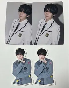 なにわ男子 HARDWORK ファミクラ盤 特典　長尾謙杜　トレカ