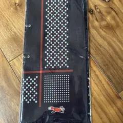 バンダナ・スカーフ 黒地 ドット模様