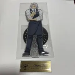 鬼滅の刃 モクテルバー 両面アクリルスタンド ネームバッジ　宇髄天元