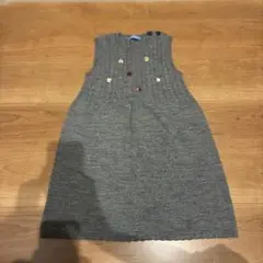 ファミリア　familiar ニットワンピース　120 美品