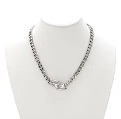 DIESEL ネックレス チェーン シルバー色