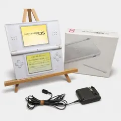 ニンテンドーDS Lite ホワイト 本体 箱付 動作良好 GBA対応 充電器付