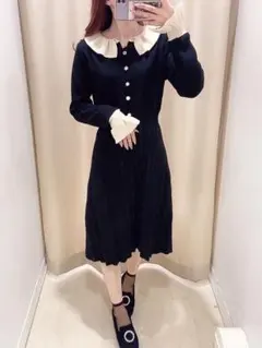titty&co ニットワンピース