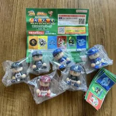 パワプロくん ならぶんです。 セントラル・リーグ ビジターVer. 全6種