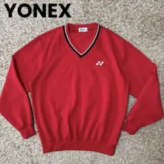 YONEX ヨネックス Vネック トレーナー　サイズM