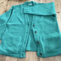 FREAK'S STORE グリーン　ニット　カーディガン 長袖