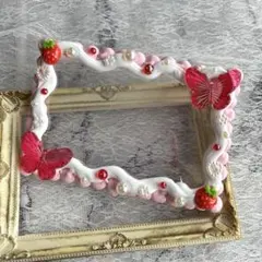 3197. A6 ポストカード 硬質ケースデコ ホイップデコ