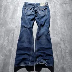 00s Y2K EDWIN BLUETRIP 503 flare 髭 swag - メルカリ