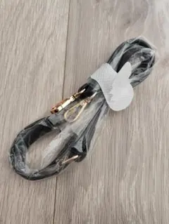 黒 合成皮革 ショルダーストラップ