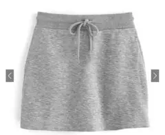 インパン裏地付きスウェットタイトミニスカート[ac2257]