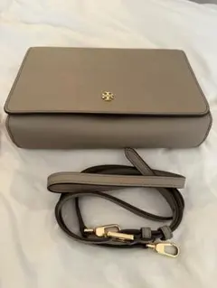 【美品】トリーバーチ　ショルダーバッグ　ベージュ