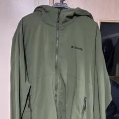Columbia フード付きジャケット オリーブグリーン