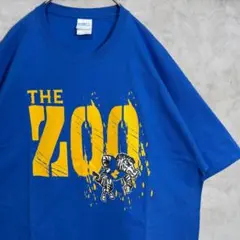 カレッジ【PORT&COMPANY】 ピッツバーグ 古着 Tシャツ XL ブルー