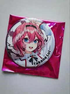 ホロライブ ねぽっくす 缶バッジ 鷹嶺ルイ