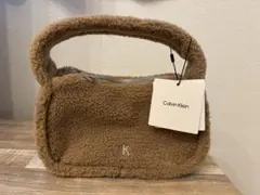 Calvin Klein ハンドバッグ ブラウン