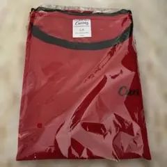 新品未使用❤️Curves リブ丸首Tシャツ レッド 半袖 LAサイズのサムネイル