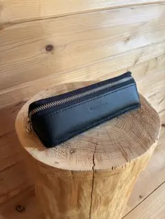 【オーダーメイド】トライアングル型ペンケース　手縫い　キャンモア