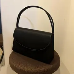 美品 PETITSOIR ブラック 喪服 フォーマル バッグ 東京ソワール
