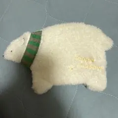 ハッピーホリデー しろくま ポーチ KALDIのサムネイル