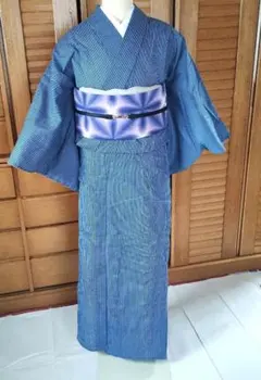 正絹 小紋 単衣＋名古屋帯セット】普段着・お稽古に◎ - メルカリ