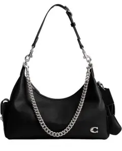 新品・未使用】coach ジュリエット バッグ 30 ブラック サイドポケット 