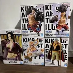 新品未開封】ワンピース フィギュア 6点まとめ売り ルフィ セット